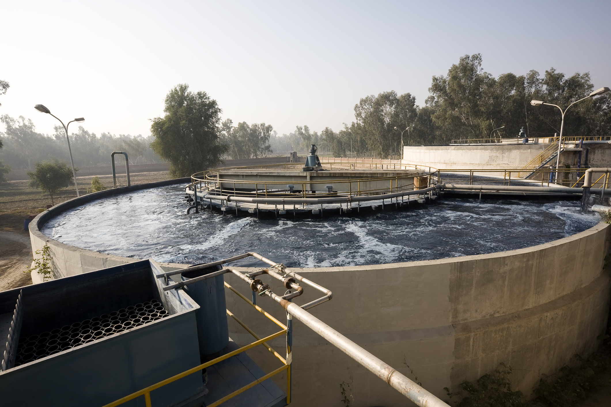 water purification plant tour